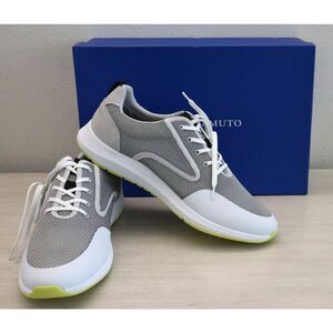 Vince Camuto Men's Sz 10M White/Nimbus 2-Tone Emmitt Mesh Sneakers